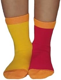 3 Pair Primary Colors Calf Socks for Toddlers