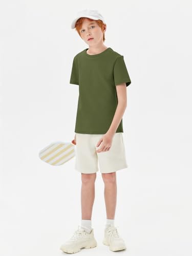 Haloumoning Boys Geometric Tshirts
