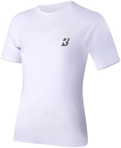 Roadbox Boys Youth Compression Shirt Short Sleeve