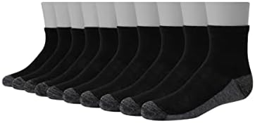 Hanes Boys Ultimate Ankle and No-Show Socks 10-Pack
