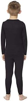 32 Degrees Kids Heat Base Layer Long Sleeve Crew Neck Legging Set
