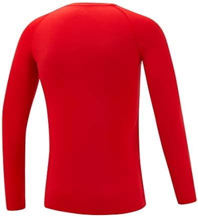DEVOROPA Youth Boys Compression Thermal Shirt Long Sleeve 1