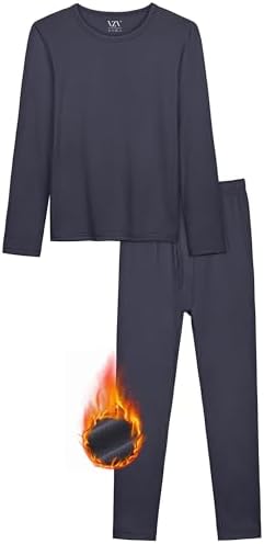 VZV Boys Thermal Underwear Set Skiing Winter Comfort
