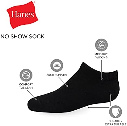 Hanes Boys Socks Double Tough Cushioned 12 Pair