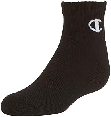 Champion Big Kids Quarter Socks for Boys