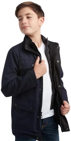 Warm Stylish Boys Wool Jacket