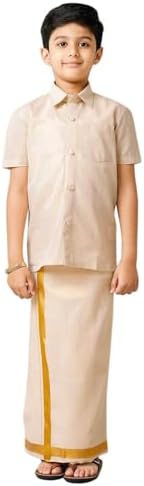 Chandrakala Shirt Dhoti Set for Boys
