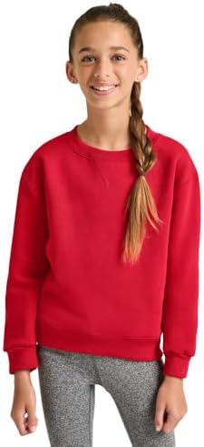 Warm Cozy Big Boys Crew Sweatshirt