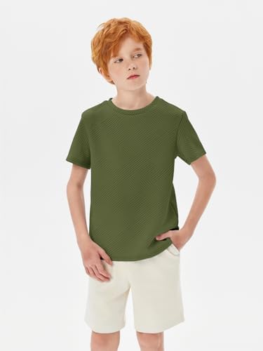 Haloumoning Boys Geometric Tshirts