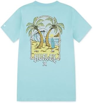 Hurley Boys Palm Beach Graphic T-Shirt for Little Kids