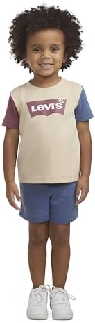 Levis Boys T-Shirt Shorts Set