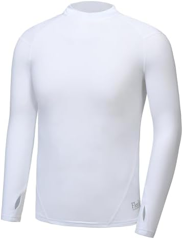 FitsT4 Sports Youth Boys Girls Compression Thermal Fleece Undershirt