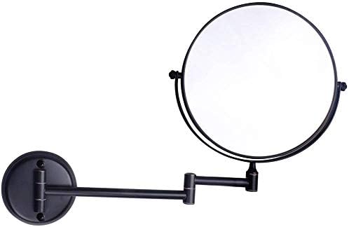 Adjustable Double-Sided Wall-Mounted Makeup Mirror for Shaving Beauty