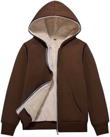 Flygo Kids Fleece Jacket Cozy Winter - Soft Durable and Warm