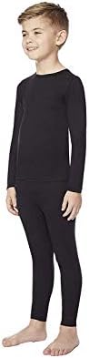 32 Degrees Kids Heat Base Layer Long Sleeve Crew Neck Legging Set