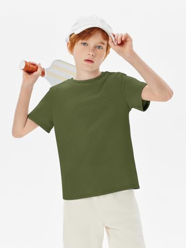 Haloumoning Boys Geometric Tshirts
