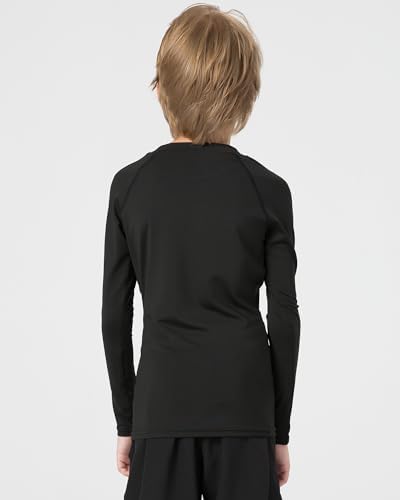 Geanrastn Boys Compression Shirt - Stay Dry and Cool