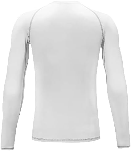 Tela Leo Compression Shirts for Boys Youth Long Sleeve Underwear