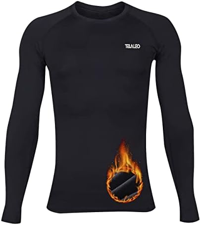 Telaleo Boys Girls Fleece-Lined Compression Set