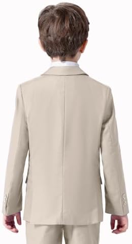 SaiLiiny - Blazer for BoysSlim Fit Formal Jacket with Lapel