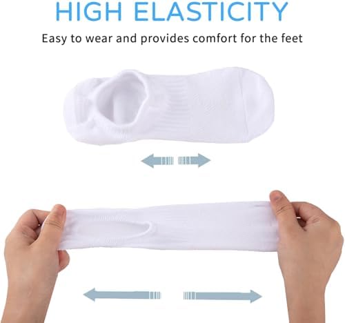 Comfoex Boys Socks - Comfortable Arch Support Non-Slip 10 Pairs