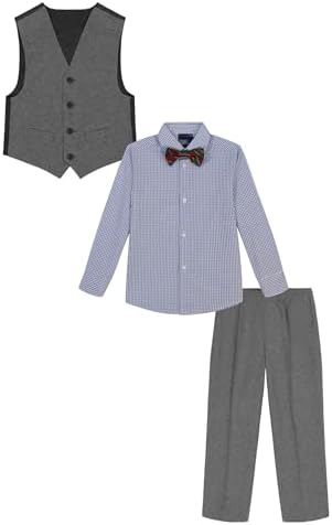 Perfectly Sturdy Boys 4-Piece Formal Suit Set