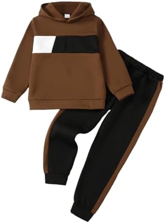 Kimi Bear Boys Fall Winter Tracksuit Set Warm Stylish for Kids