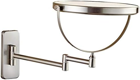 Double-Sided Shaving Mirror with Magnifying 8-inch Swivel Wall-Mounted Bathroom Vanity Mirror