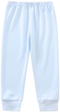 JAMako Boys Cotton Joggers 4-Pack Adorable and Comfortable for Kids