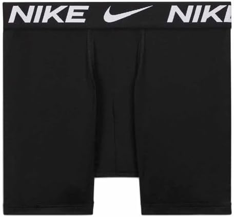 Nike Boys Dri-Fit Boxers 3-Pack Black Dark Gray MD