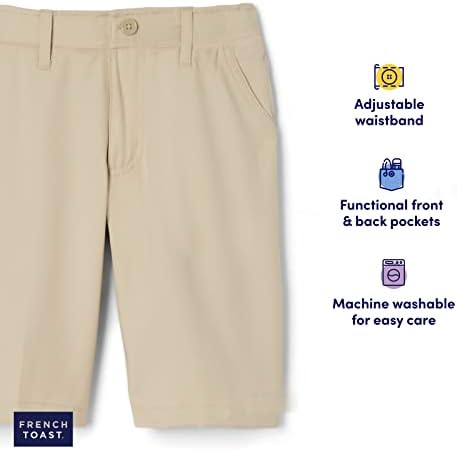 French Toast Boys Performance Stretch Shorts