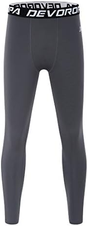 DeVorapa Youth Boys Thermal Compression Leggings