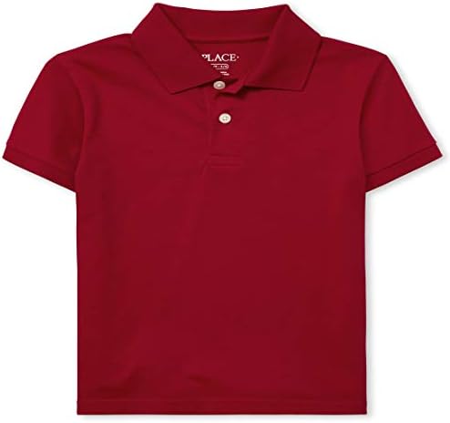 The Childrens Place Boys Short Sleeve Soft Jersey Knit Polos