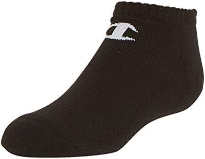 Champion Kids 6-Pack Low Socks with Color and Size Options