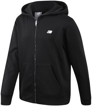 New Balance Boys Zip Up Fleece Hoodie Sweatshirt
