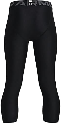 Experience the innovation of Under Armour with the HeatGear Armour 34 Leggings for boys