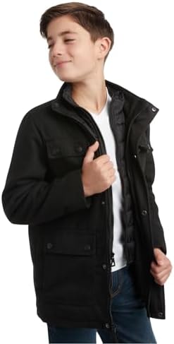 Warm Stylish Boys Wool Dress Coat circulating Your Fashionable Winter Look