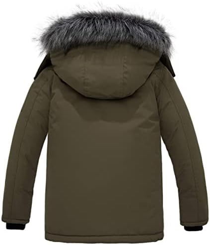 ZSHOW Boys Warm Winter Coat waterproof puffer jacketStay cozy in cold weather with this stylish and practical jacket