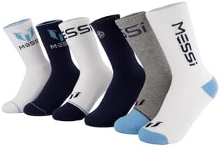 Messi Boys Lifestyle Crew Socks 6-Pack