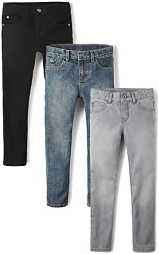 boys multipack basic stretch skinny jeans The Childrens Place