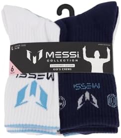 Messi Boys Lifestyle Crew Socks 6-Pack