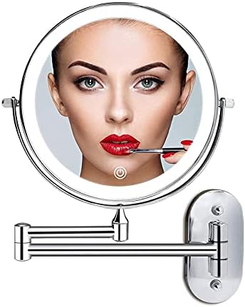 Wall-Mounted Double-Sided Makeup Mirror