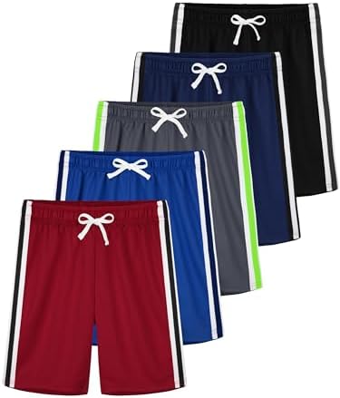 boys athletic shorts with style and performance