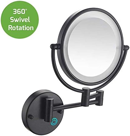 Wall-Mounted Makeup Mirror with LED Lights