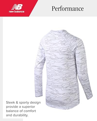 New Balance Boys Compression Base Layer Top Long Sleeve