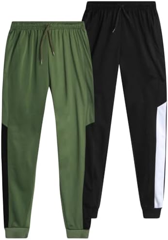 Quad Seven Boys athletic joggers with soft tricot fabric