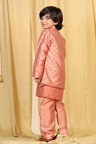 AJ Dezines Kids Party Wear Sherwani For Boys Diwali Outfit 1