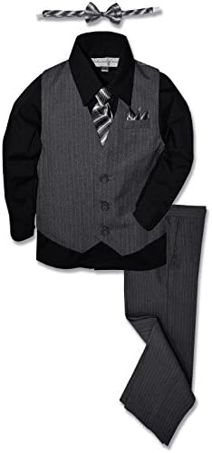 Pinstripe Boys Formal Dresswear Set
