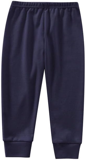 JAMako Boys Cotton Joggers 4-Pack Adorable and Comfortable for Kids