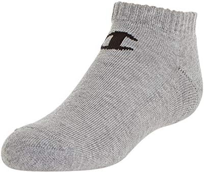 Champion Kids 6-Pack Low Socks with Color and Size Options